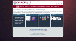Desktop Screenshot of churchvillekitchenandhomedesign.com
